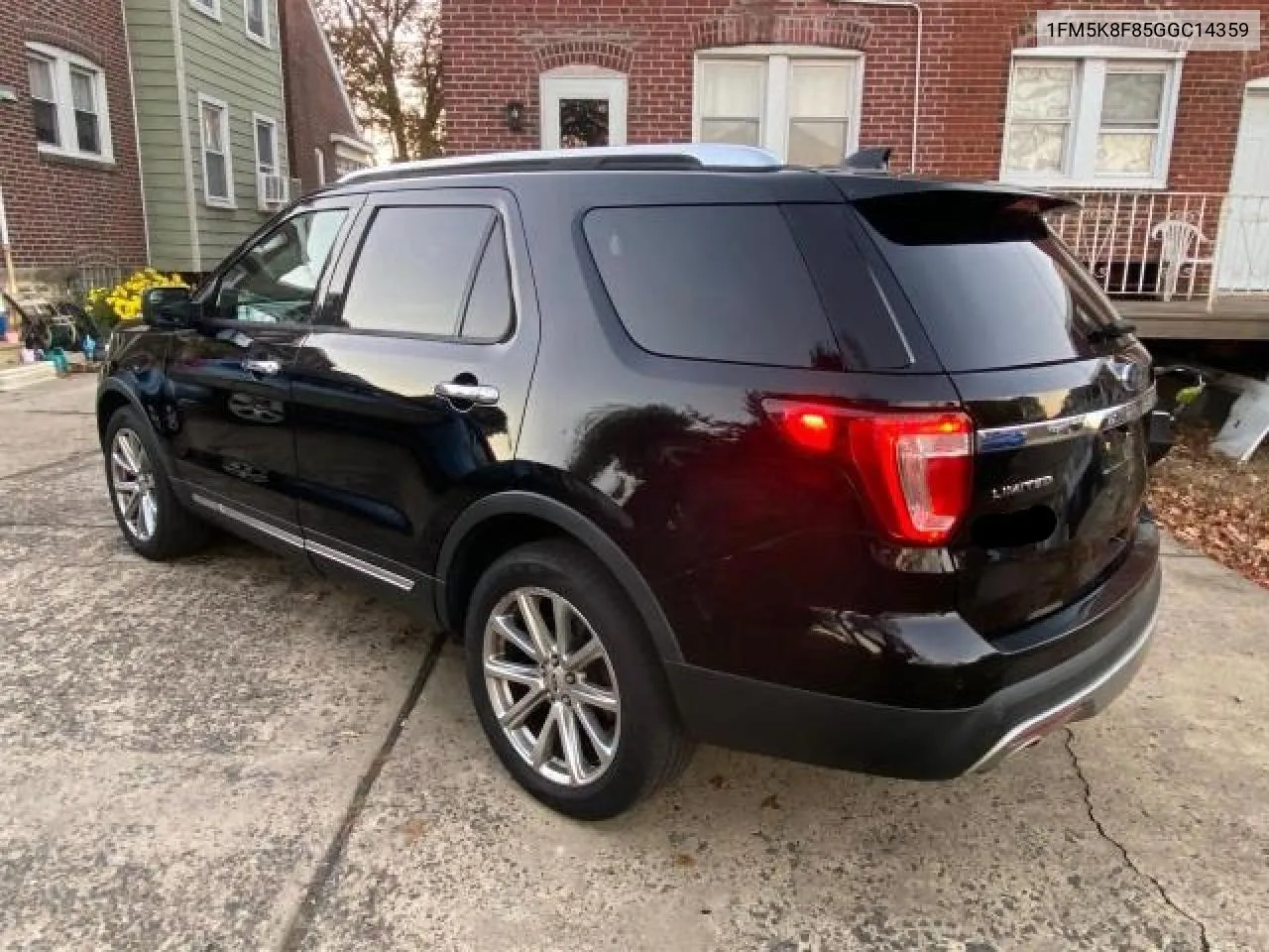 1FM5K8F85GGC14359 2016 Ford Explorer Limited