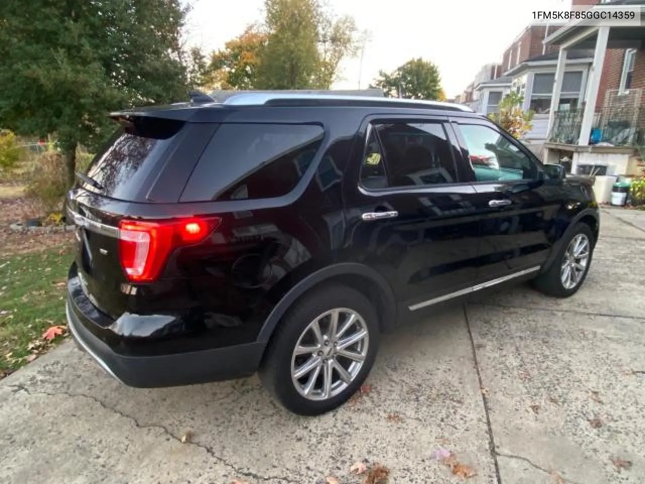 1FM5K8F85GGC14359 2016 Ford Explorer Limited