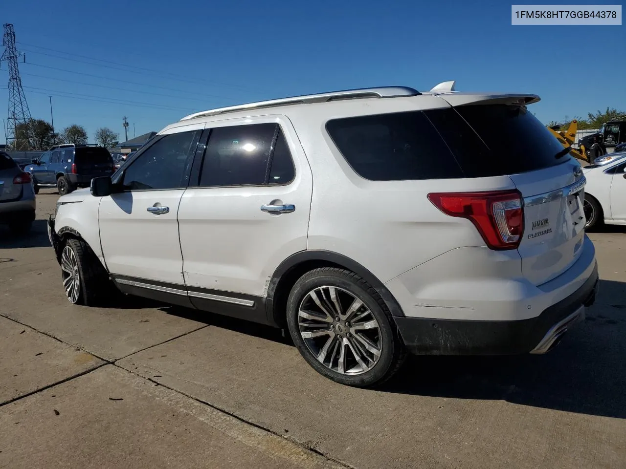 2016 Ford Explorer Platinum VIN: 1FM5K8HT7GGB44378 Lot: 79471834