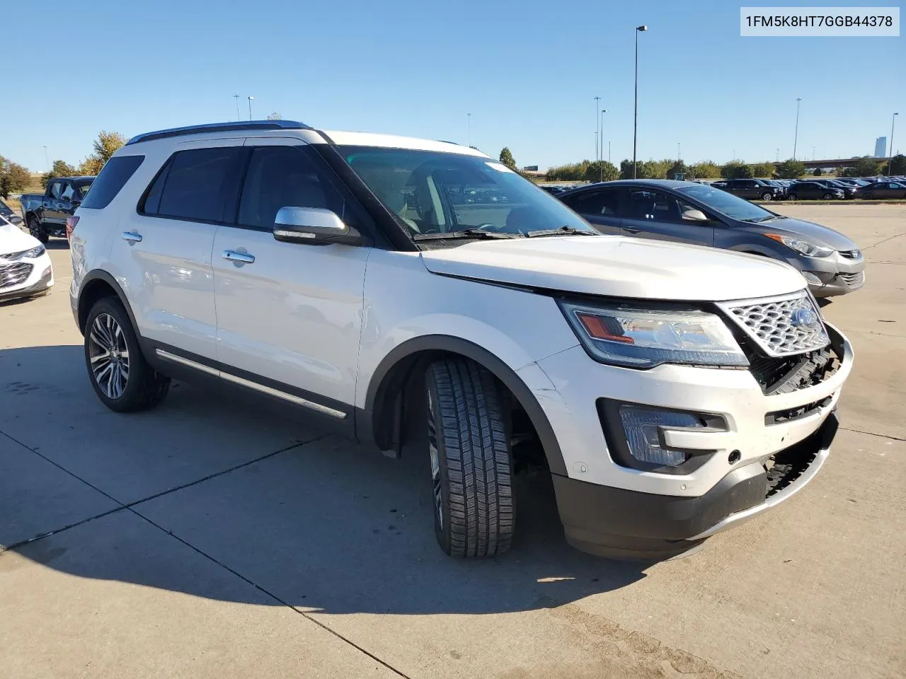 2016 Ford Explorer Platinum VIN: 1FM5K8HT7GGB44378 Lot: 79471834