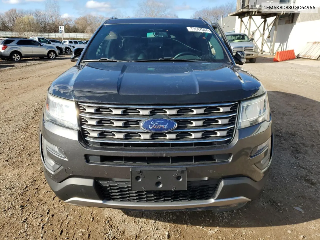 2016 Ford Explorer Xlt VIN: 1FM5K8D88GGC64966 Lot: 79647064