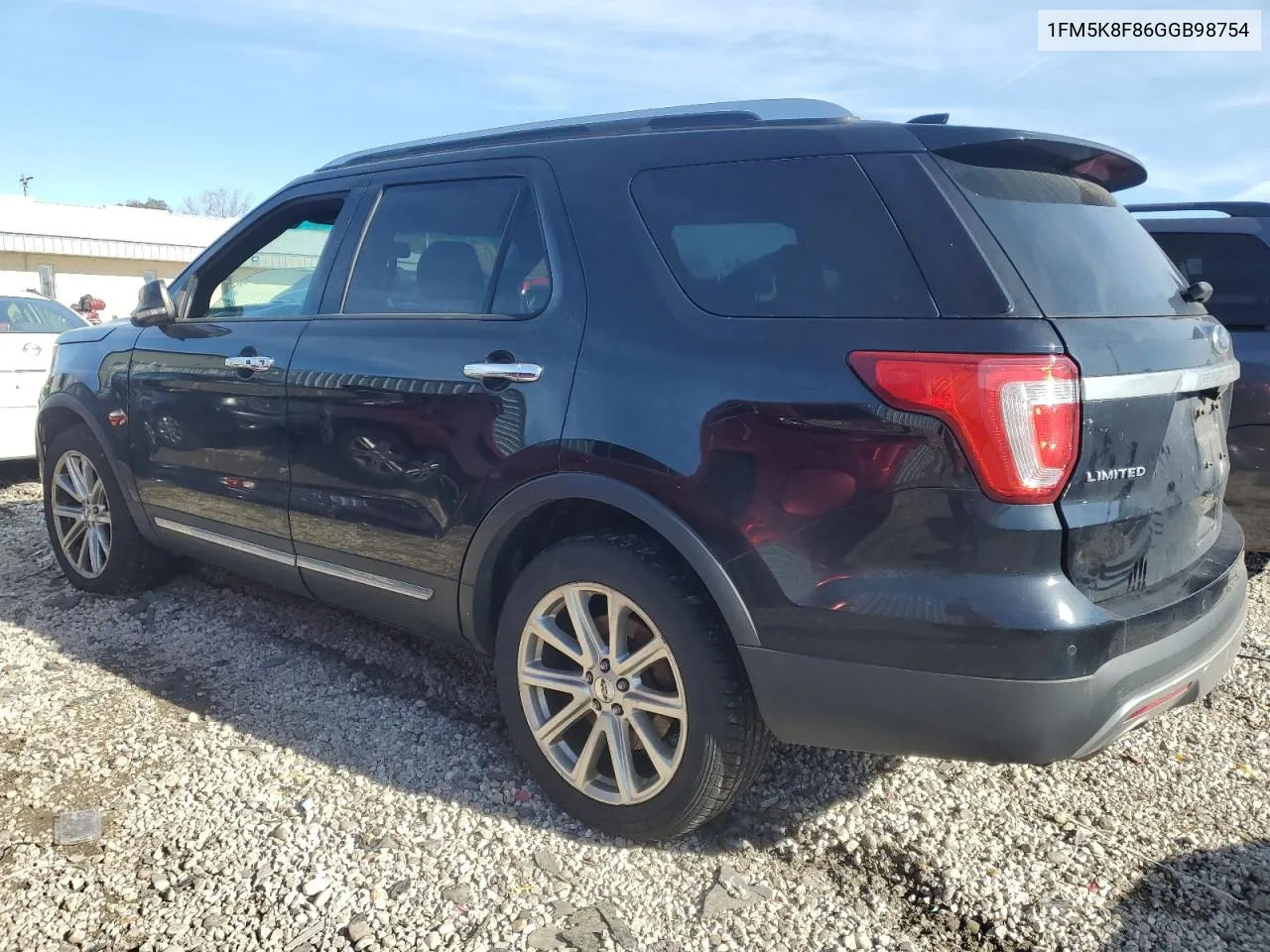 2016 Ford Explorer Limited VIN: 1FM5K8F86GGB98754 Lot: 79849354