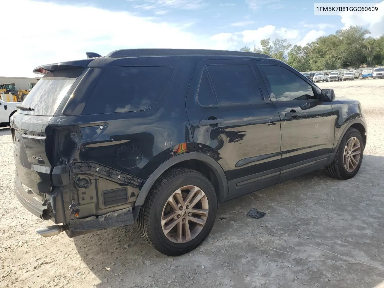 2016 Ford Explorer VIN: 1FM5K7B81GGC60609 Lot: 80102584