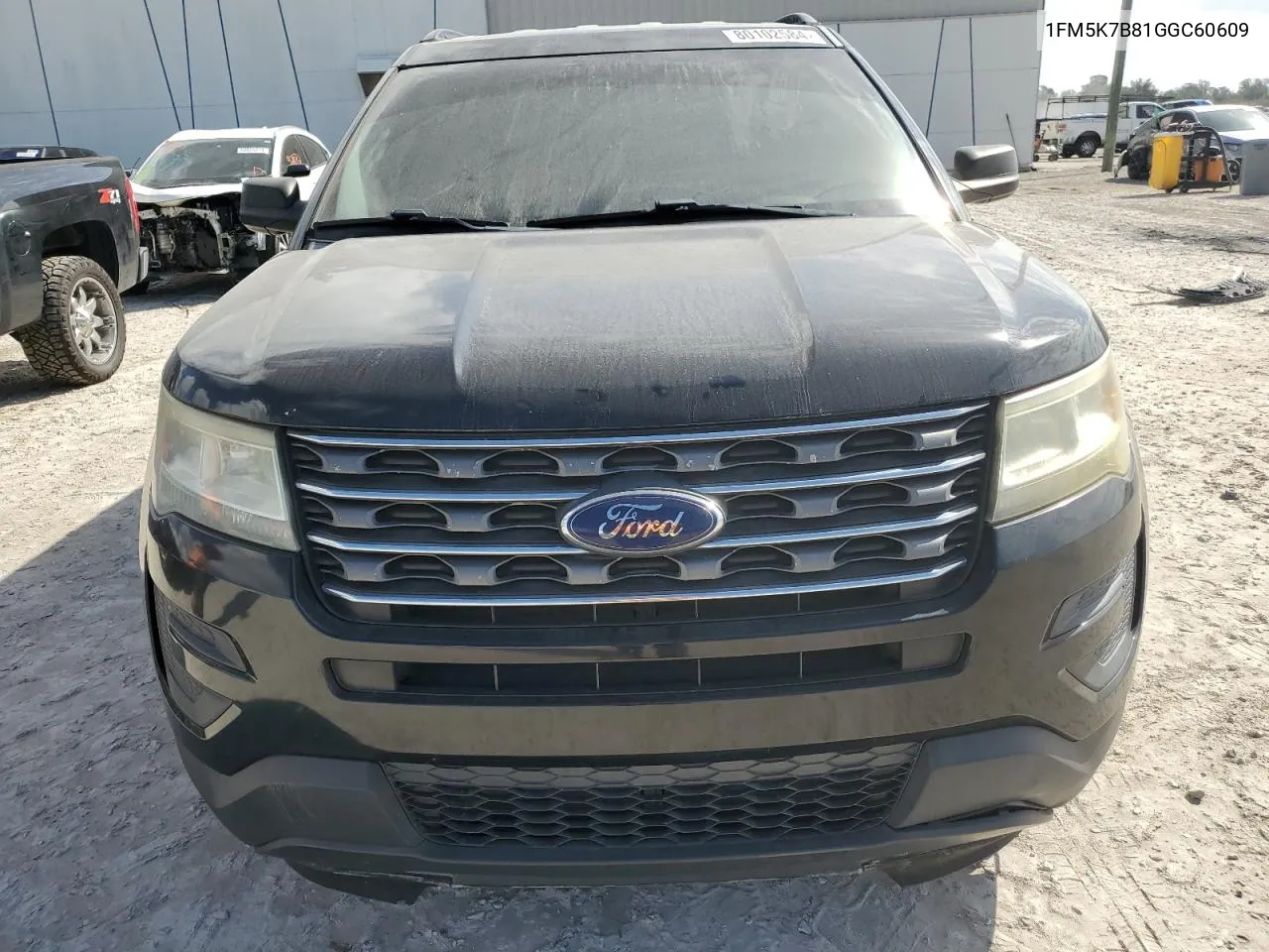 2016 Ford Explorer VIN: 1FM5K7B81GGC60609 Lot: 80102584