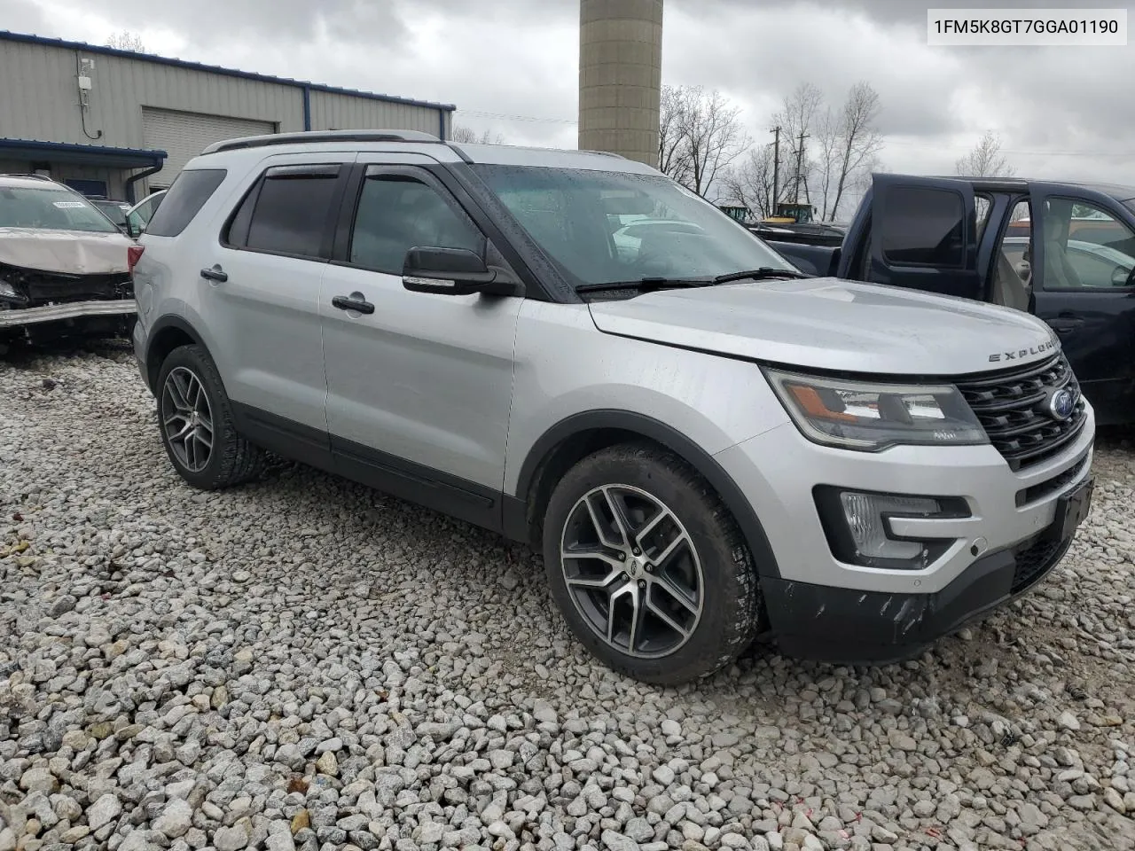 1FM5K8GT7GGA01190 2016 Ford Explorer Sport