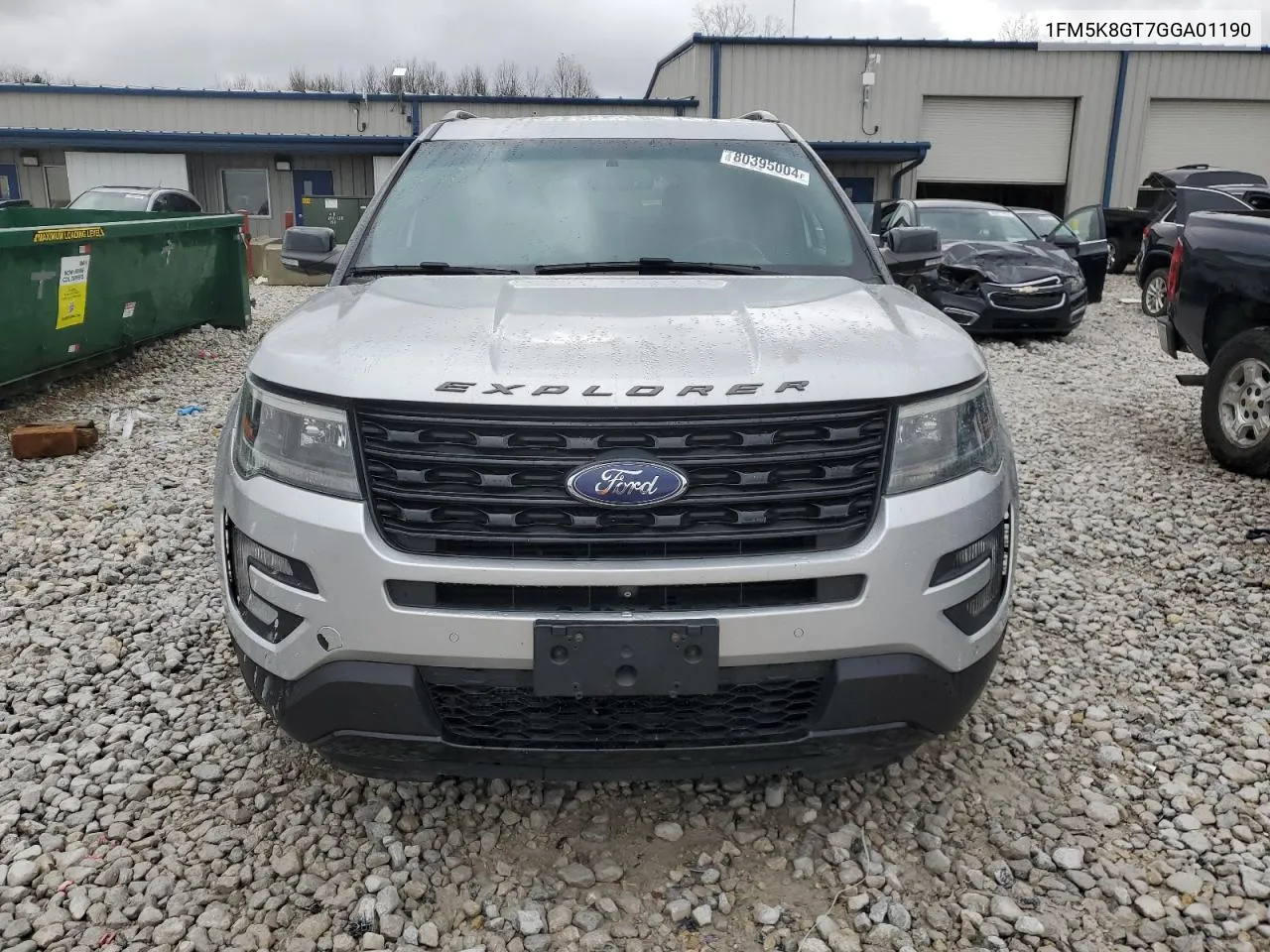 1FM5K8GT7GGA01190 2016 Ford Explorer Sport