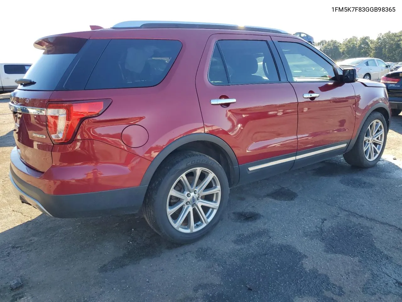 2016 Ford Explorer Limited VIN: 1FM5K7F83GGB98365 Lot: 80764904