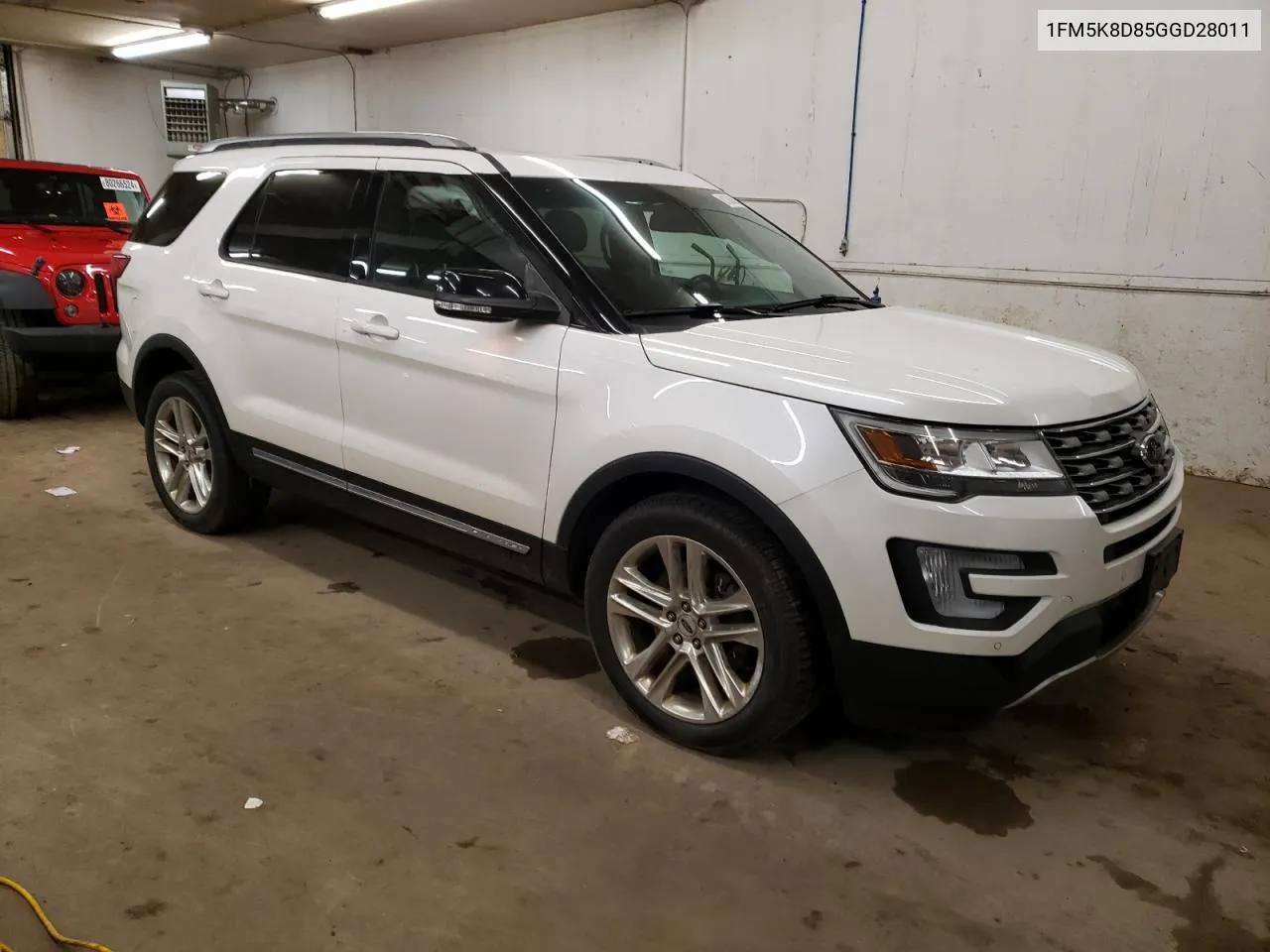 2016 Ford Explorer Xlt VIN: 1FM5K8D85GGD28011 Lot: 81363924