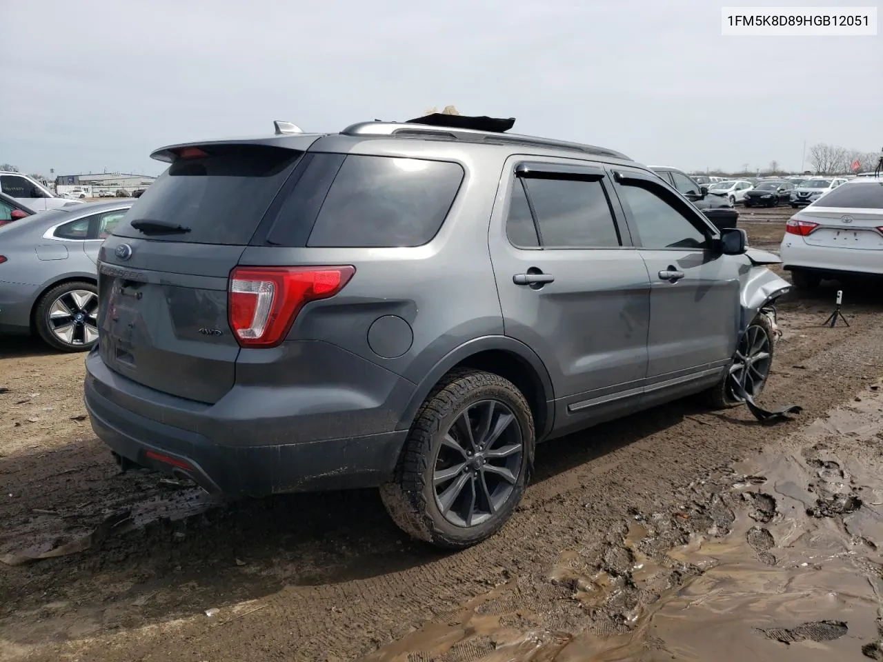 2017 Ford Explorer Xlt VIN: 1FM5K8D89HGB12051 Lot: 50163924