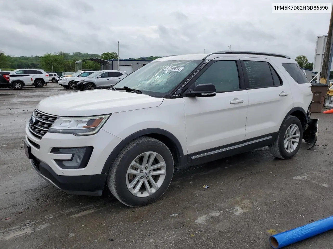 2017 Ford Explorer Xlt VIN: 1FM5K7D82HGD86590 Lot: 51348294