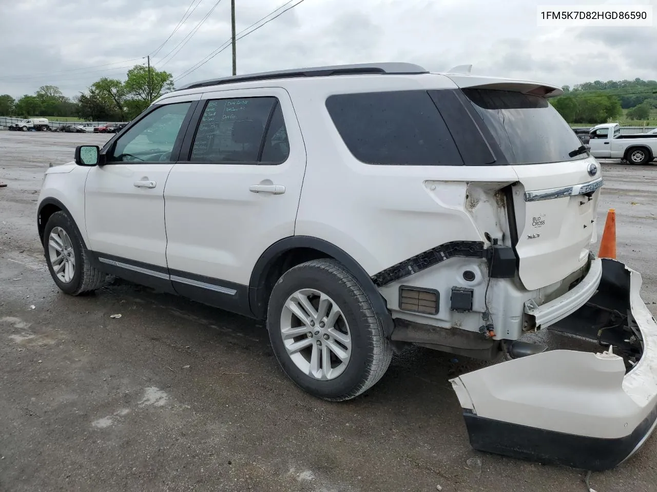 2017 Ford Explorer Xlt VIN: 1FM5K7D82HGD86590 Lot: 51348294