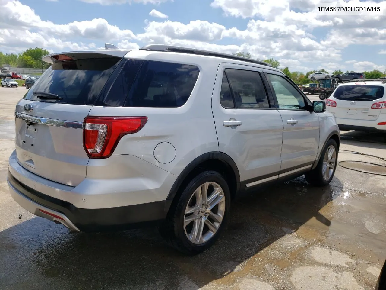 2017 Ford Explorer Xlt VIN: 1FM5K7D80HGD16845 Lot: 52236234