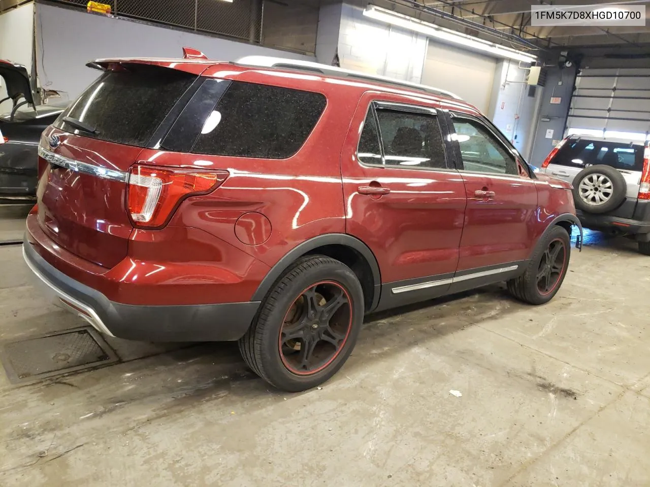 2017 Ford Explorer Xlt VIN: 1FM5K7D8XHGD10700 Lot: 52240494