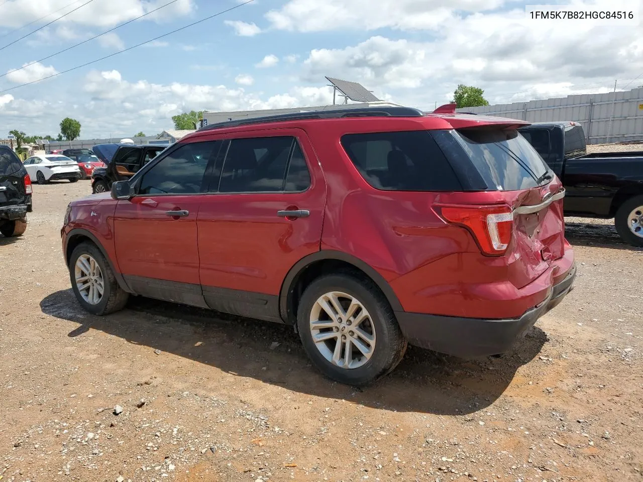 2017 Ford Explorer VIN: 1FM5K7B82HGC84516 Lot: 52337044