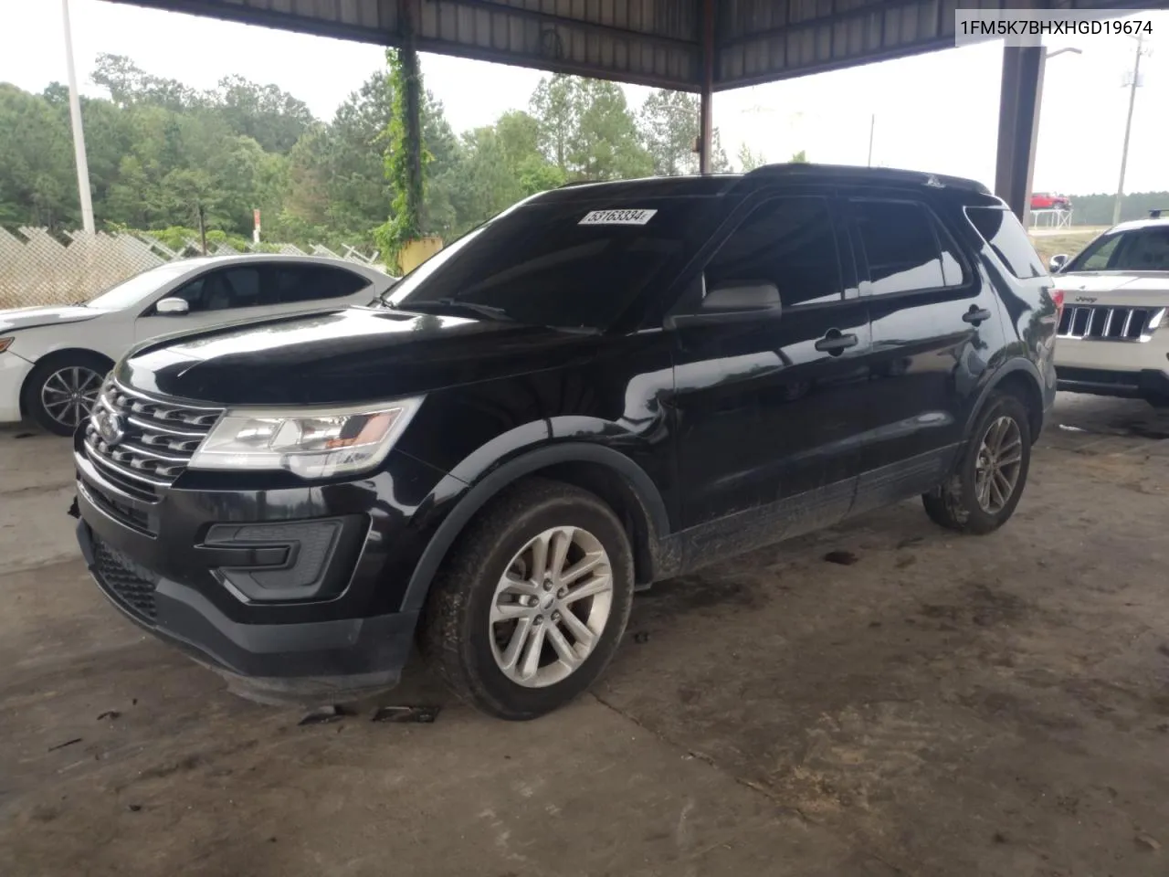 2017 Ford Explorer VIN: 1FM5K7BHXHGD19674 Lot: 53163334