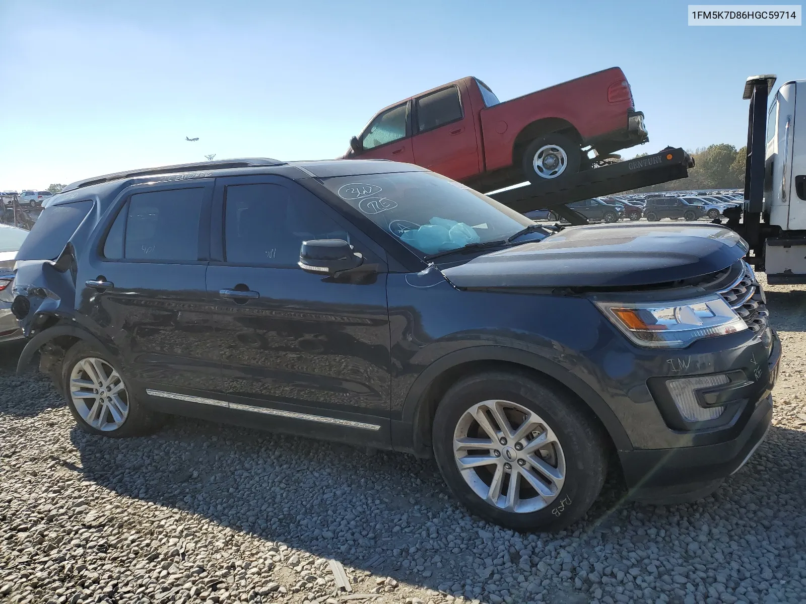 2017 Ford Explorer Xlt VIN: 1FM5K7D86HGC59714 Lot: 54451914