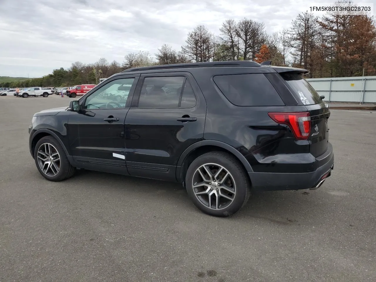 2017 Ford Explorer Sport VIN: 1FM5K8GT3HGC28703 Lot: 54512564