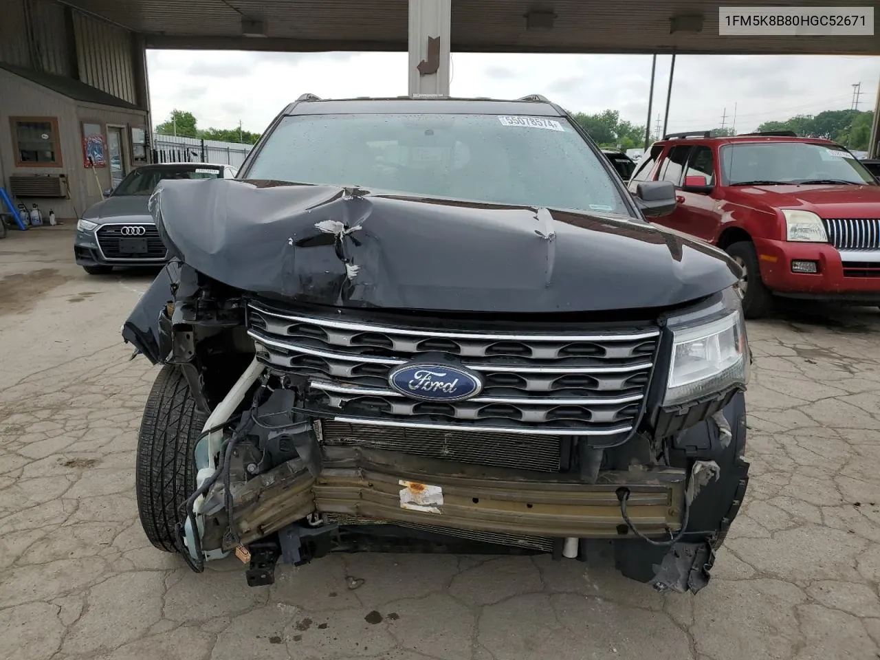 1FM5K8B80HGC52671 2017 Ford Explorer