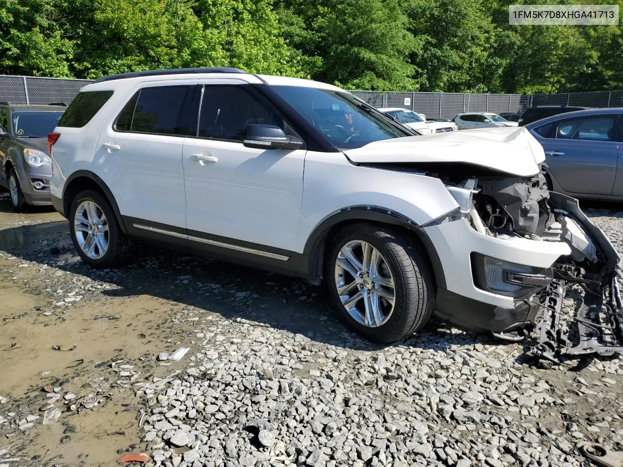 2017 Ford Explorer Xlt VIN: 1FM5K7D8XHGA41713 Lot: 55745964