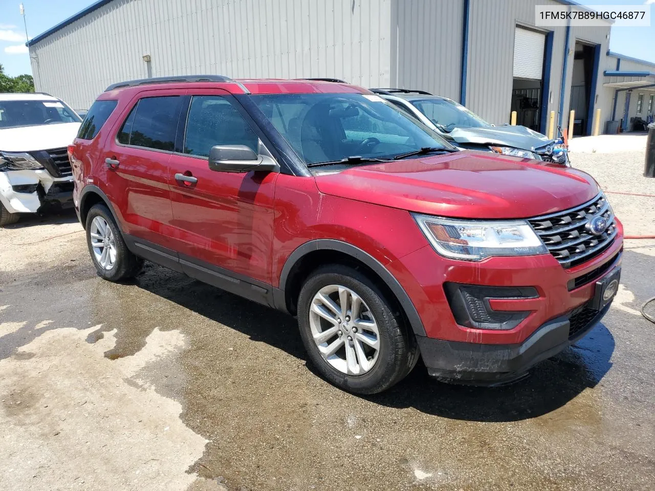 2017 Ford Explorer VIN: 1FM5K7B89HGC46877 Lot: 57026674