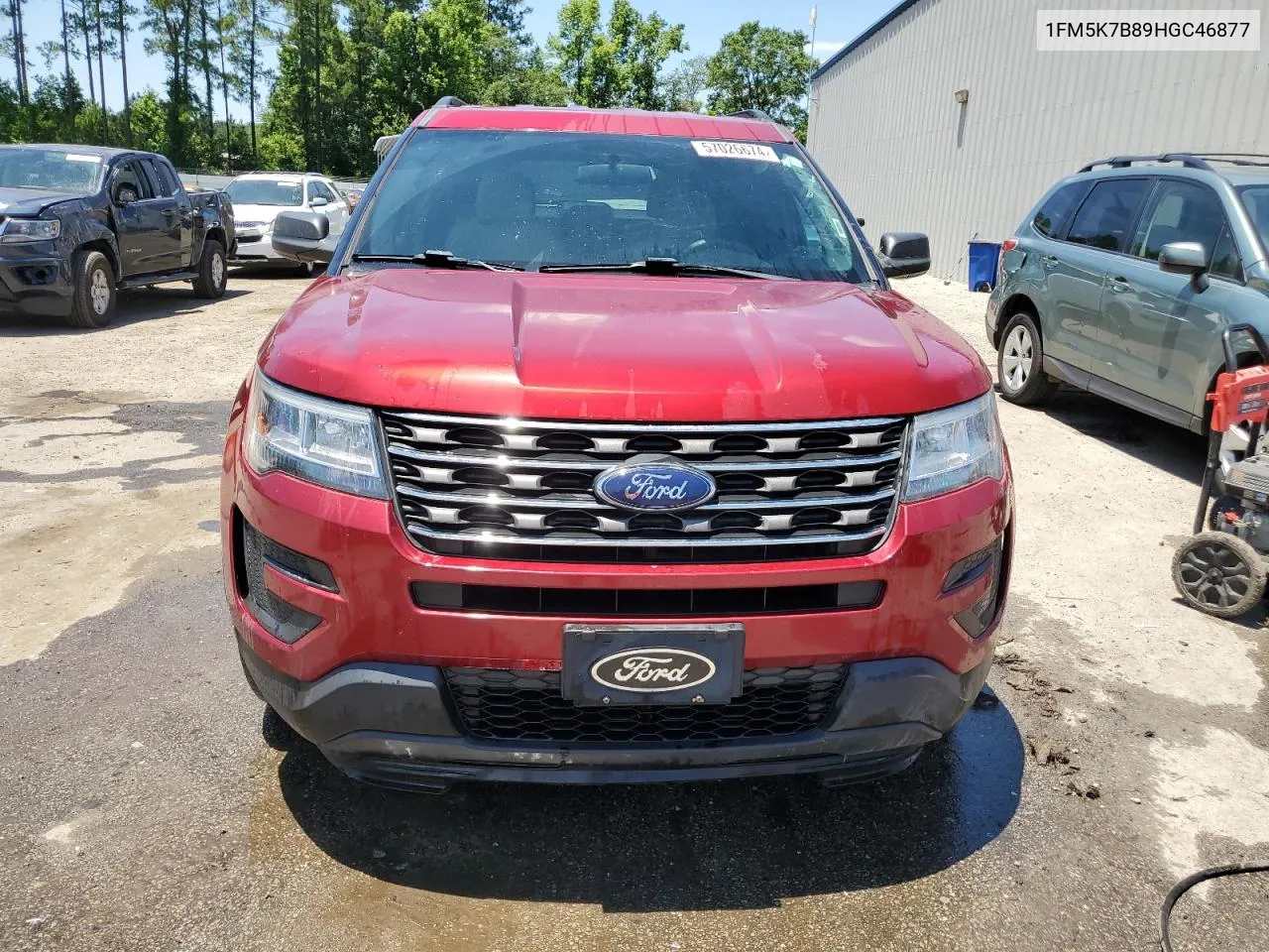 2017 Ford Explorer VIN: 1FM5K7B89HGC46877 Lot: 57026674