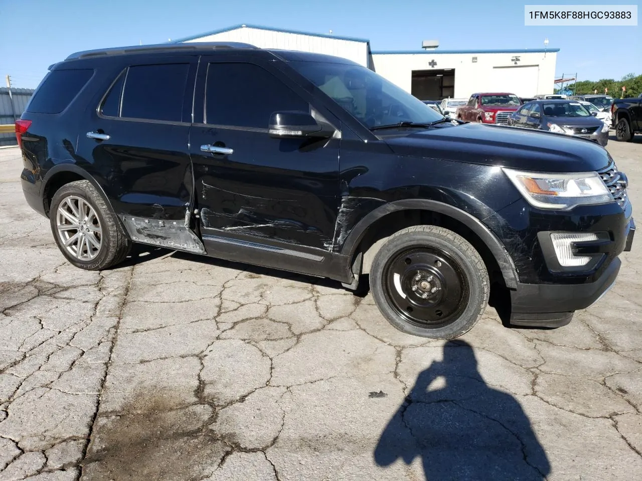 2017 Ford Explorer Limited VIN: 1FM5K8F88HGC93883 Lot: 57449314