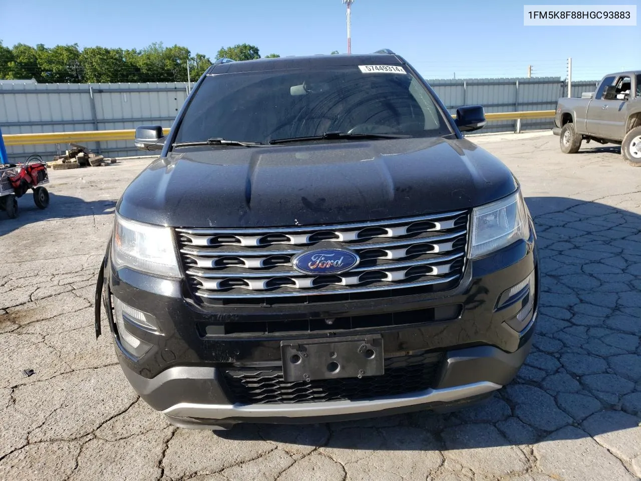 1FM5K8F88HGC93883 2017 Ford Explorer Limited