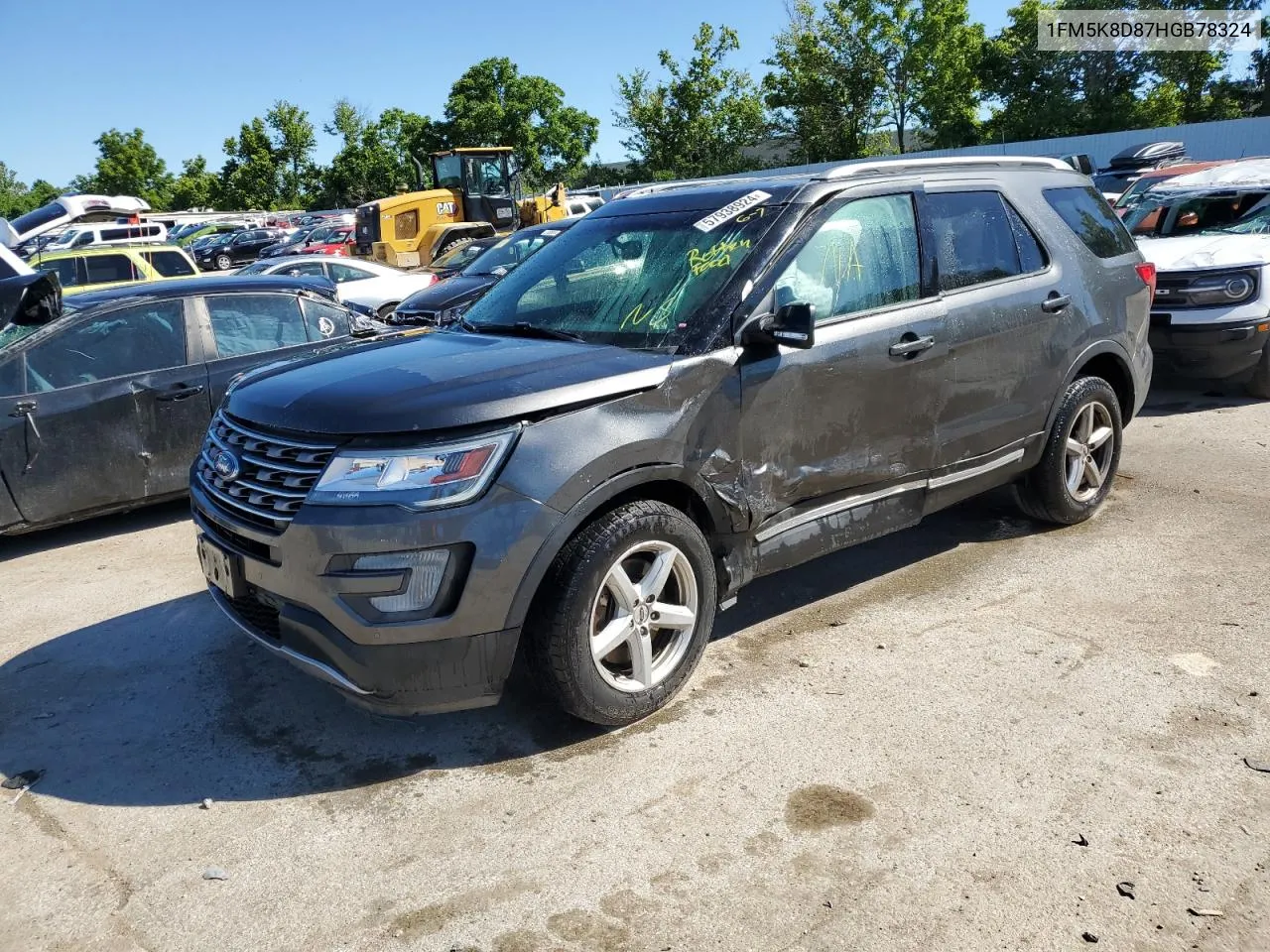 2017 Ford Explorer Xlt VIN: 1FM5K8D87HGB78324 Lot: 57938924