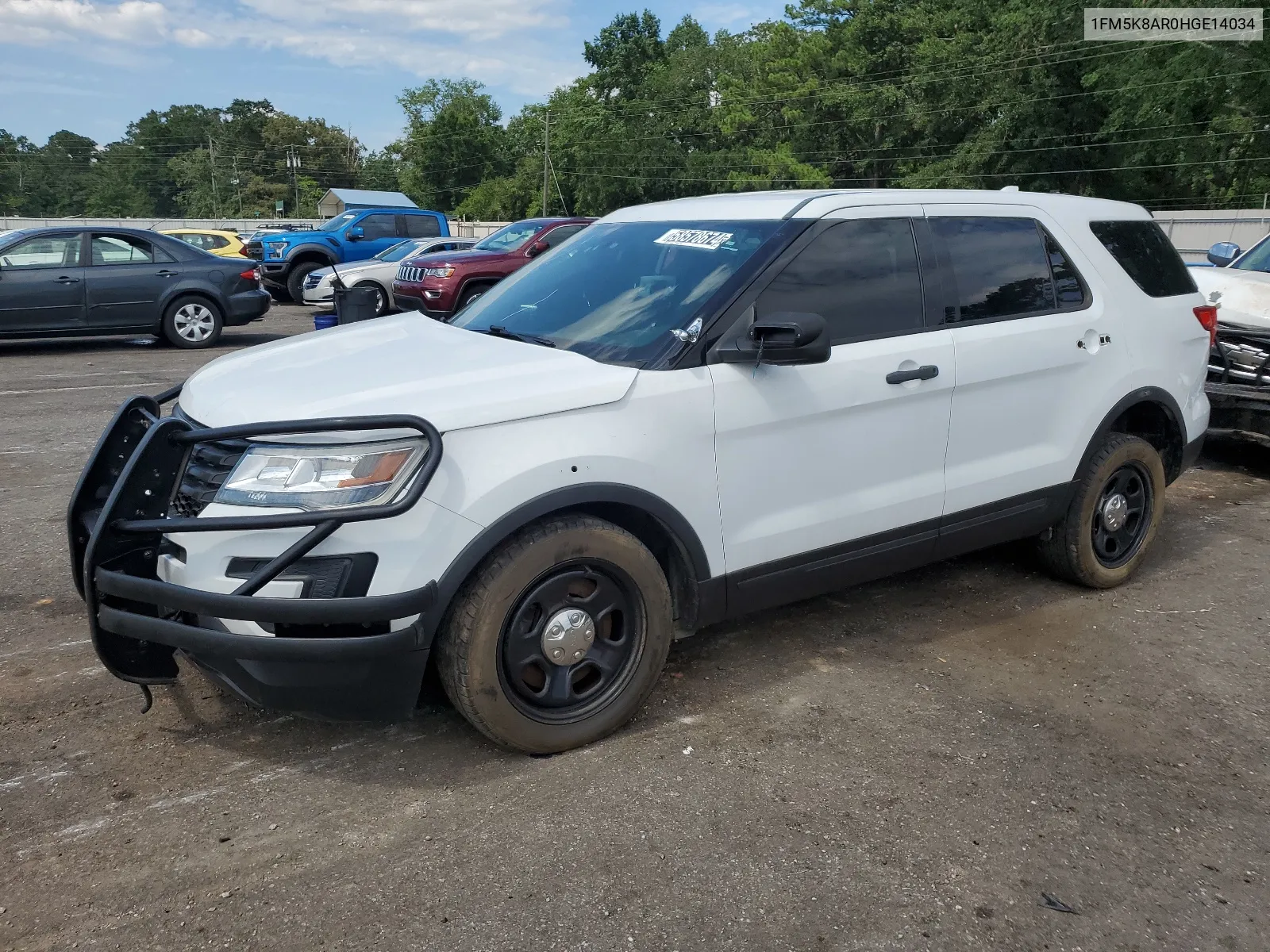 2017 Ford Explorer Police Interceptor VIN: 1FM5K8AR0HGE14034 Lot: 58578674