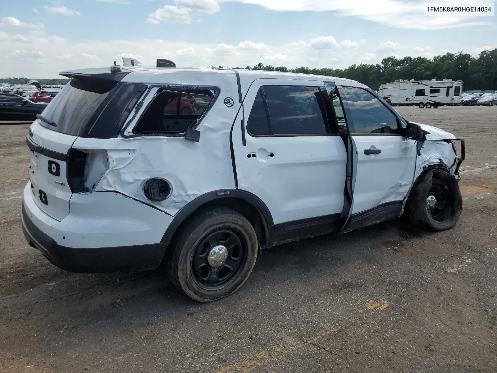 2017 Ford Explorer Police Interceptor VIN: 1FM5K8AR0HGE14034 Lot: 58578674