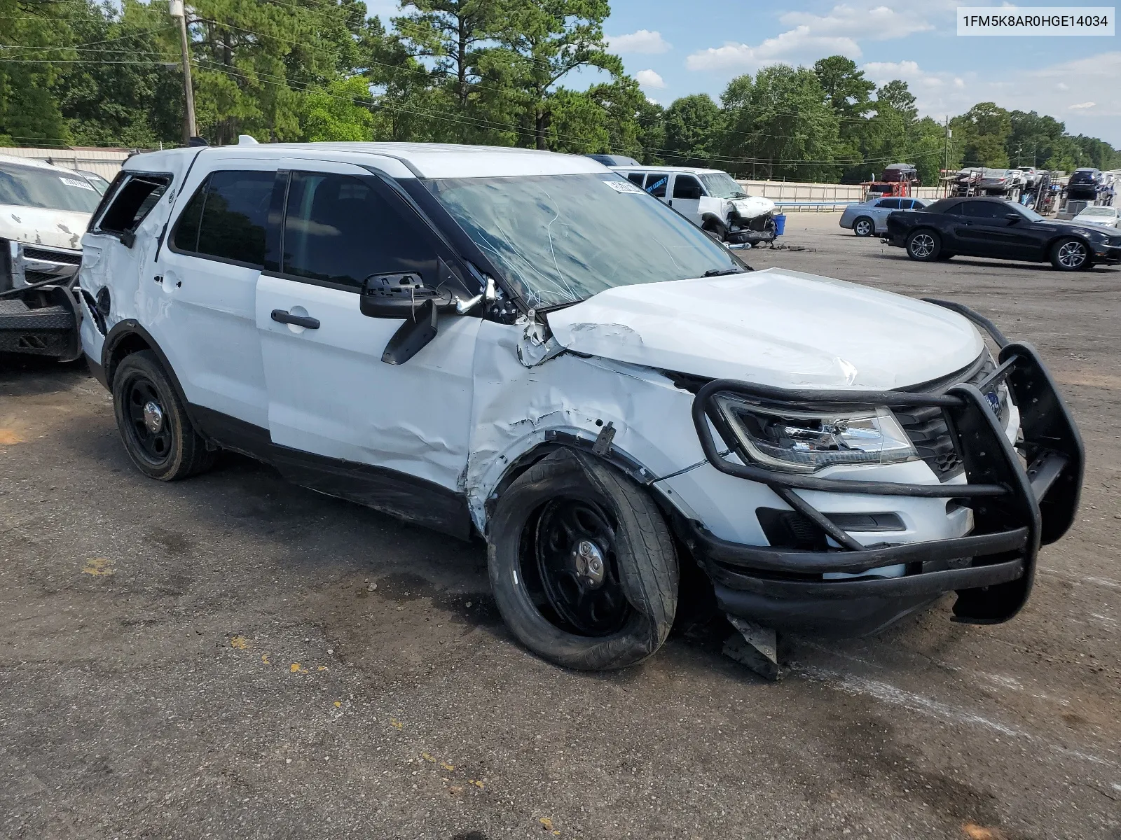 2017 Ford Explorer Police Interceptor VIN: 1FM5K8AR0HGE14034 Lot: 58578674