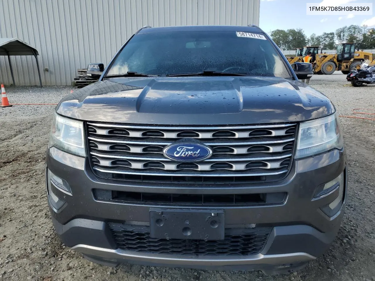 1FM5K7D85HGB43369 2017 Ford Explorer Xlt