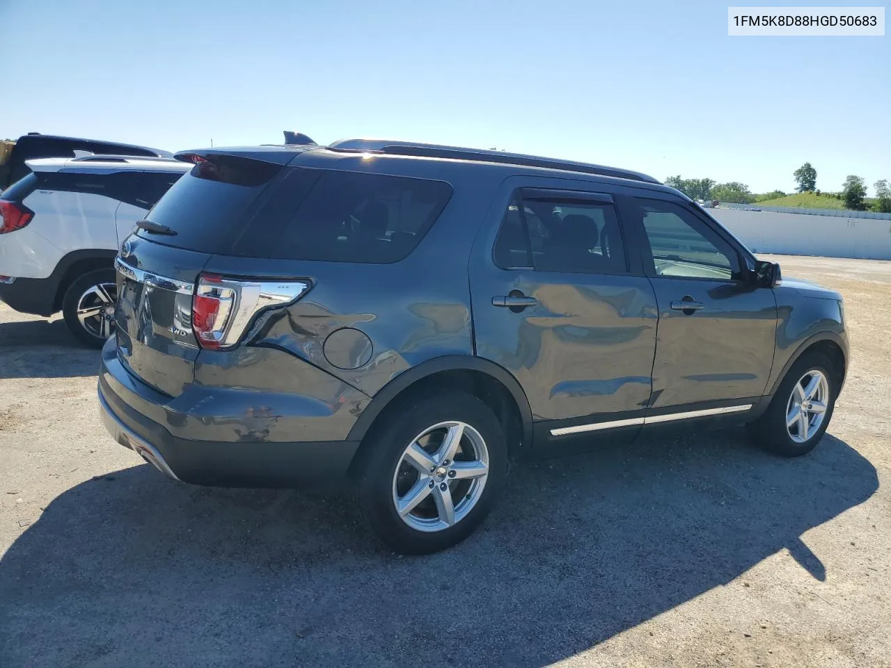 2017 Ford Explorer Xlt VIN: 1FM5K8D88HGD50683 Lot: 59180434