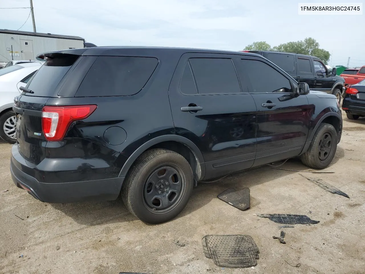 1FM5K8AR3HGC24745 2017 Ford Explorer Police Interceptor