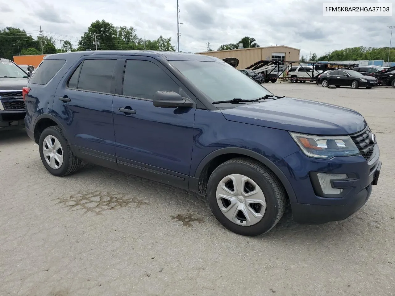 2017 Ford Explorer Police Interceptor VIN: 1FM5K8AR2HGA37108 Lot: 59690794