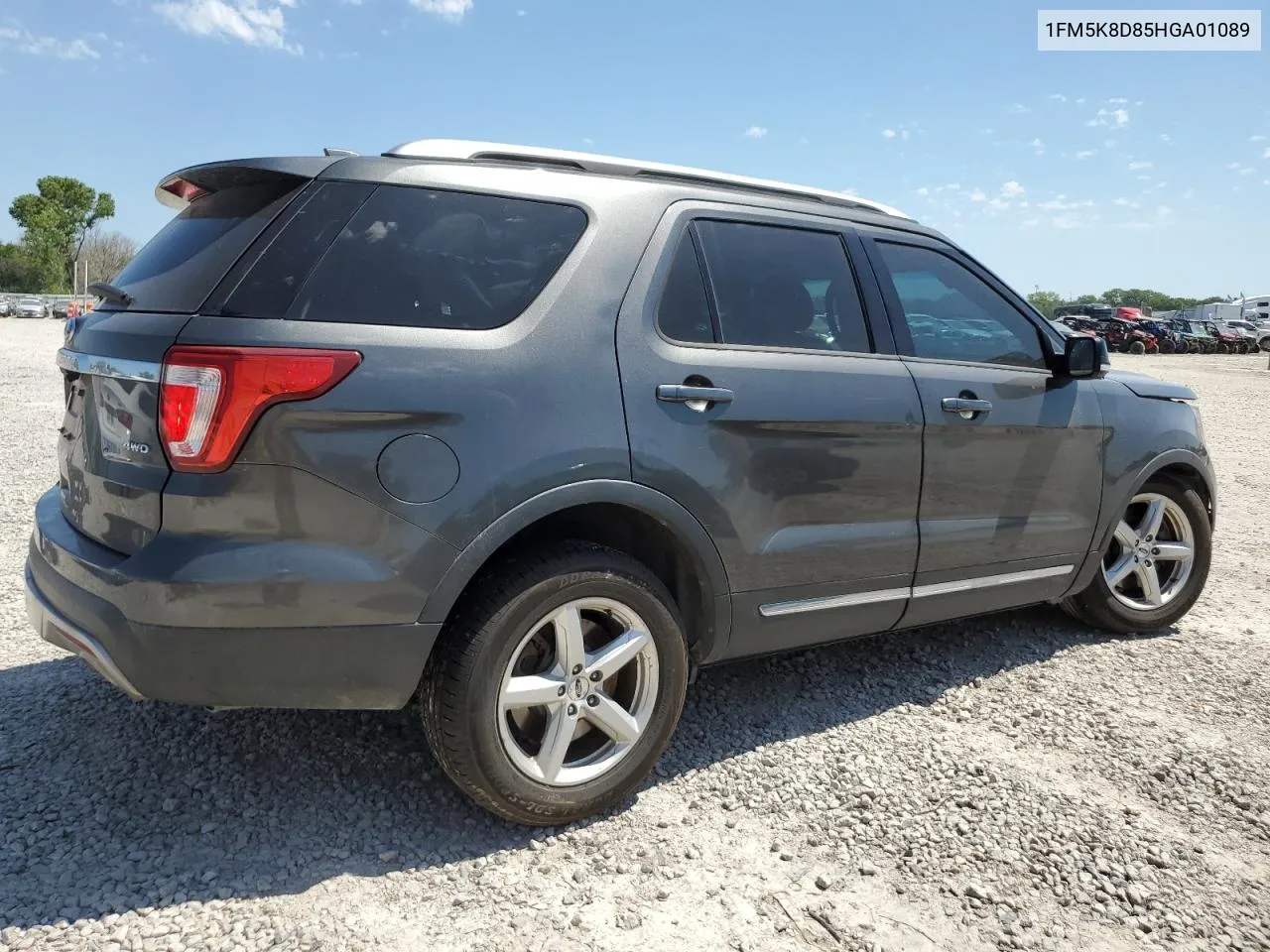 2017 Ford Explorer Xlt VIN: 1FM5K8D85HGA01089 Lot: 59893274