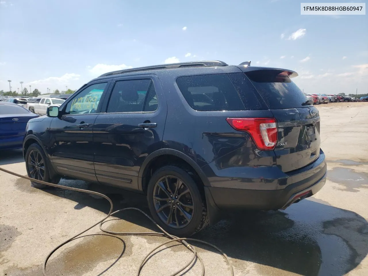 1FM5K8D88HGB60947 2017 Ford Explorer Xlt