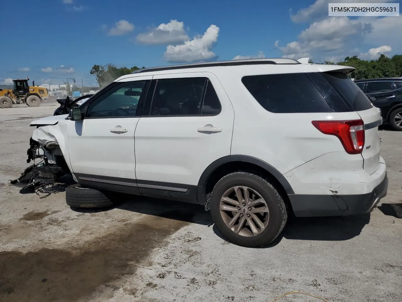 1FM5K7DH2HGC59631 2017 Ford Explorer Xlt