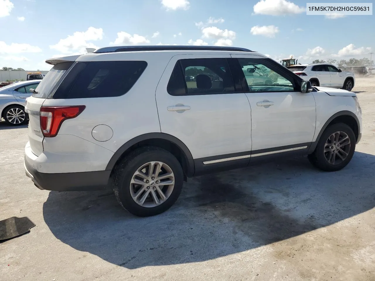 1FM5K7DH2HGC59631 2017 Ford Explorer Xlt