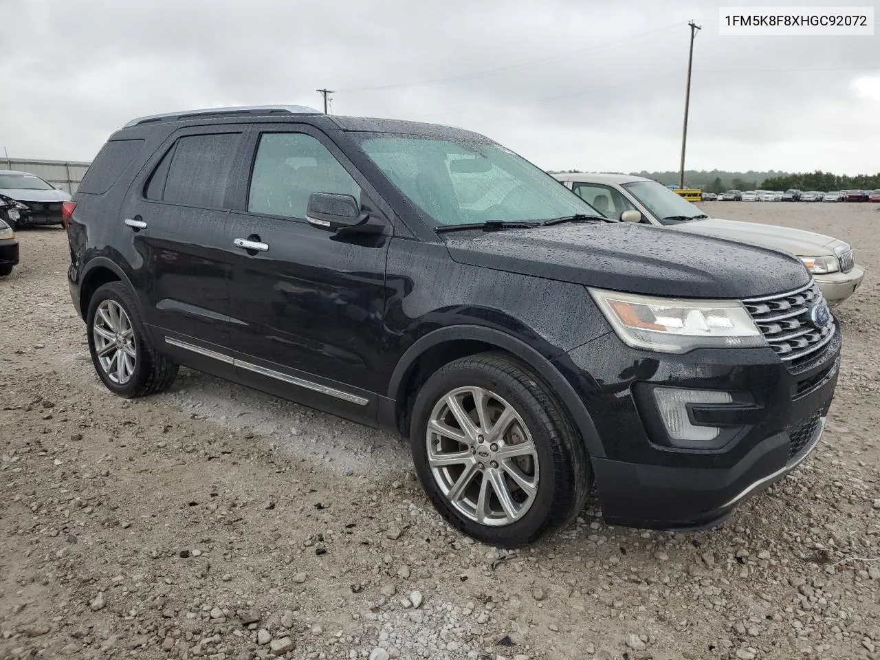 2017 Ford Explorer Limited VIN: 1FM5K8F8XHGC92072 Lot: 60919004