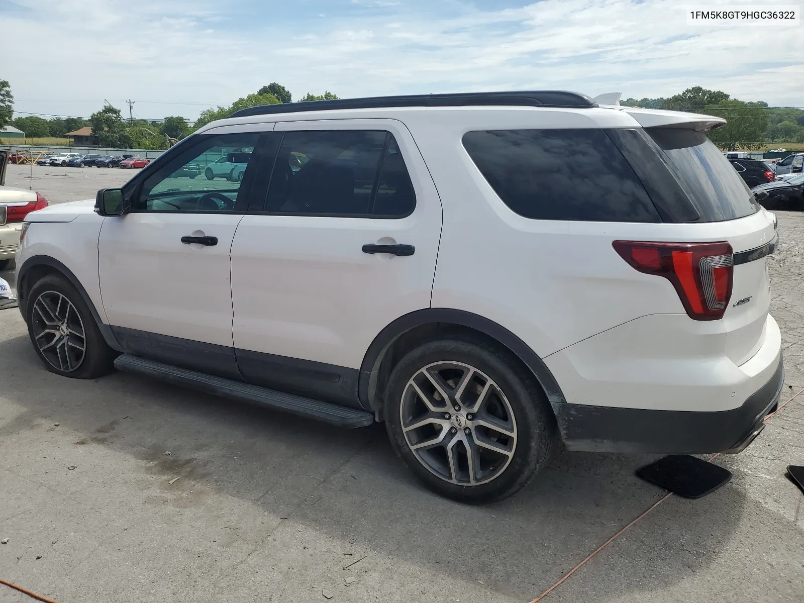 2017 Ford Explorer Sport VIN: 1FM5K8GT9HGC36322 Lot: 62149234