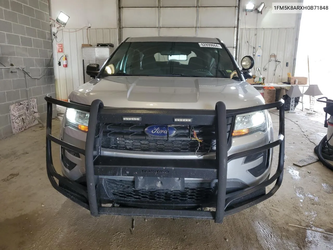 2017 Ford Explorer Police Interceptor VIN: 1FM5K8ARXHGB71848 Lot: 62899664