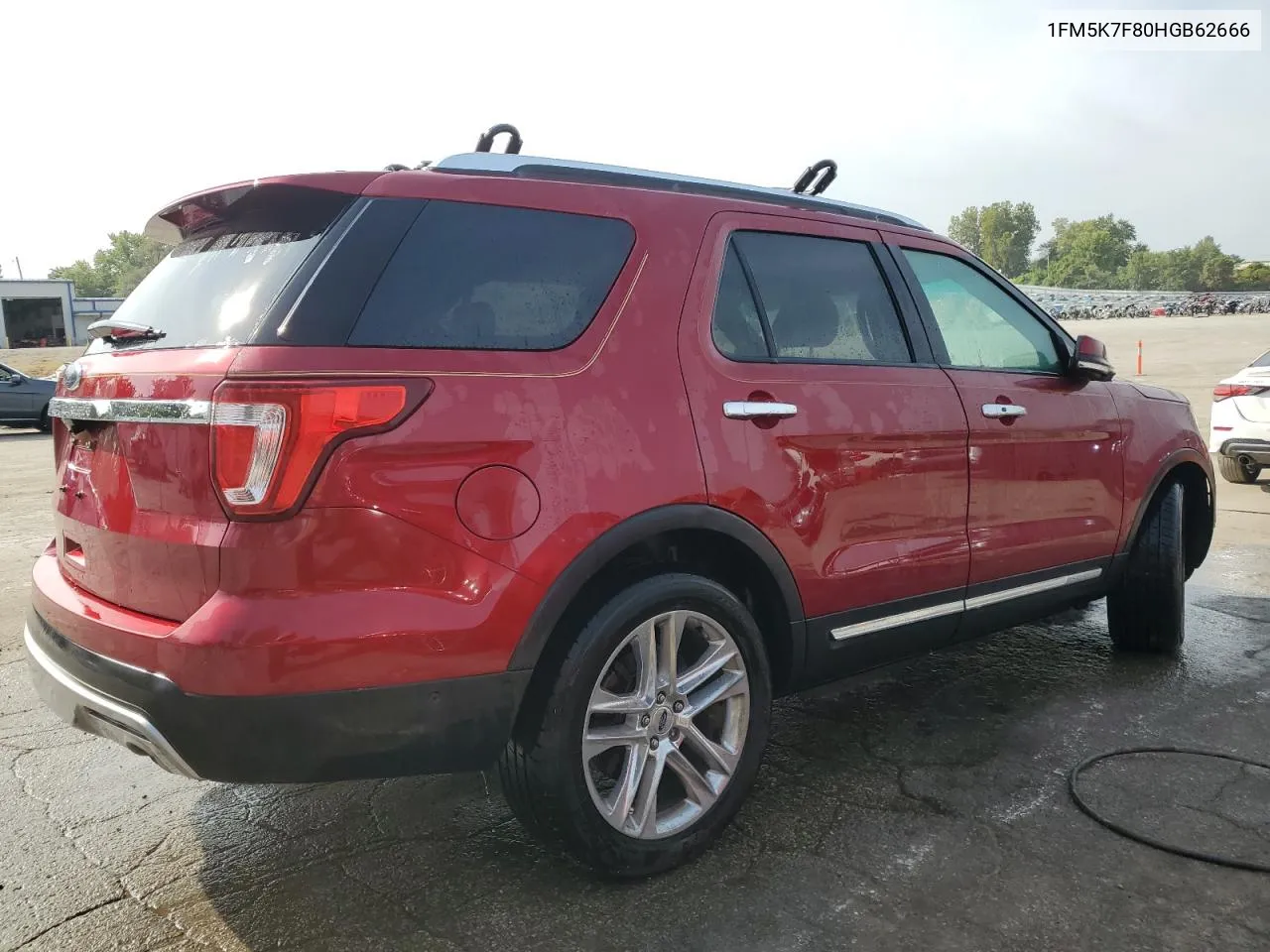 2017 Ford Explorer Limited VIN: 1FM5K7F80HGB62666 Lot: 63248484