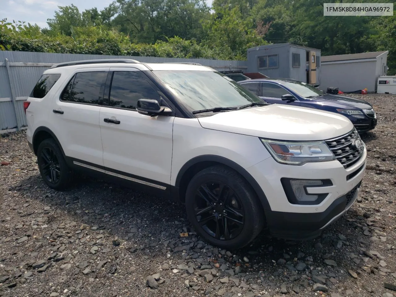 2017 Ford Explorer Xlt VIN: 1FM5K8D84HGA96972 Lot: 63384154