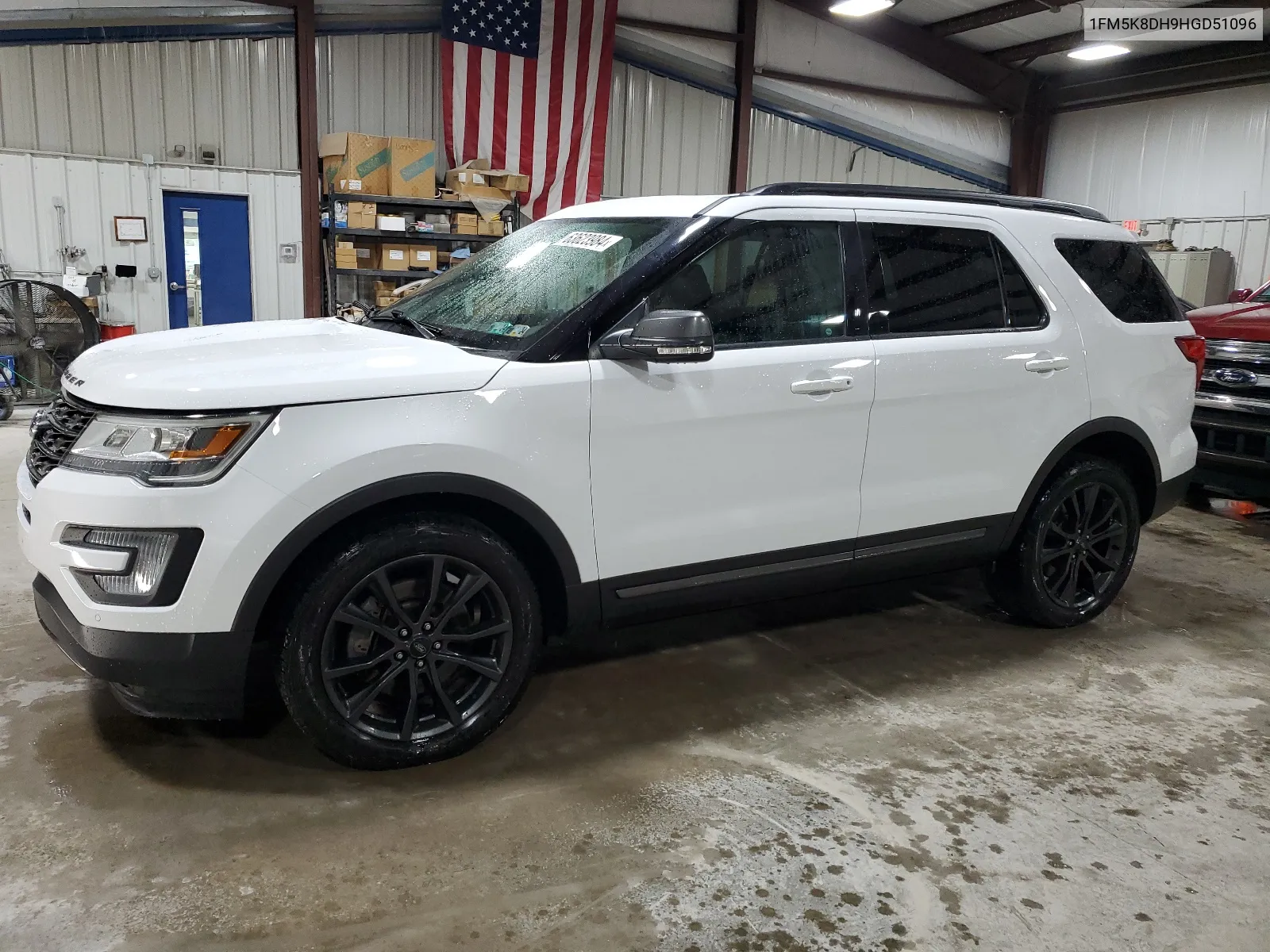 1FM5K8DH9HGD51096 2017 Ford Explorer Xlt