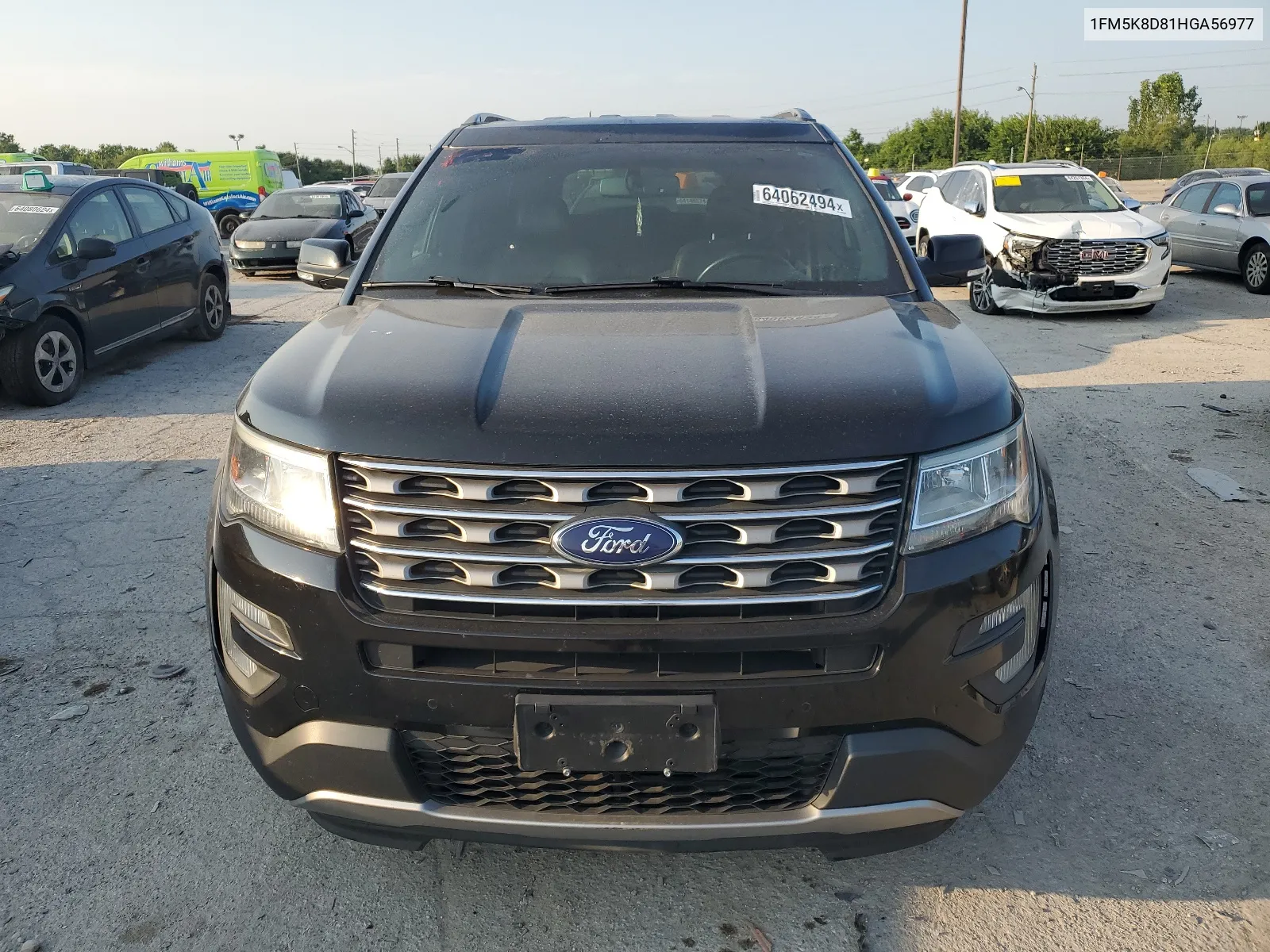 2017 Ford Explorer Xlt VIN: 1FM5K8D81HGA56977 Lot: 64062494