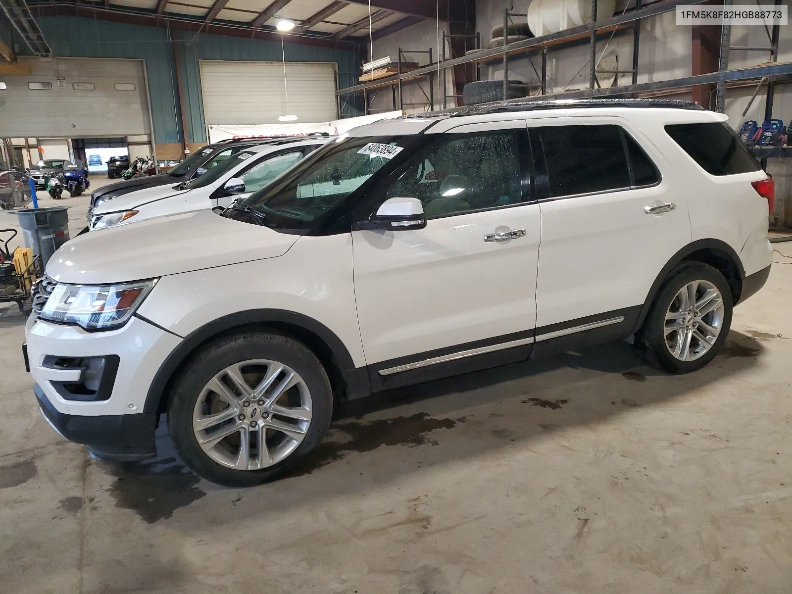 1FM5K8F82HGB88773 2017 Ford Explorer Limited