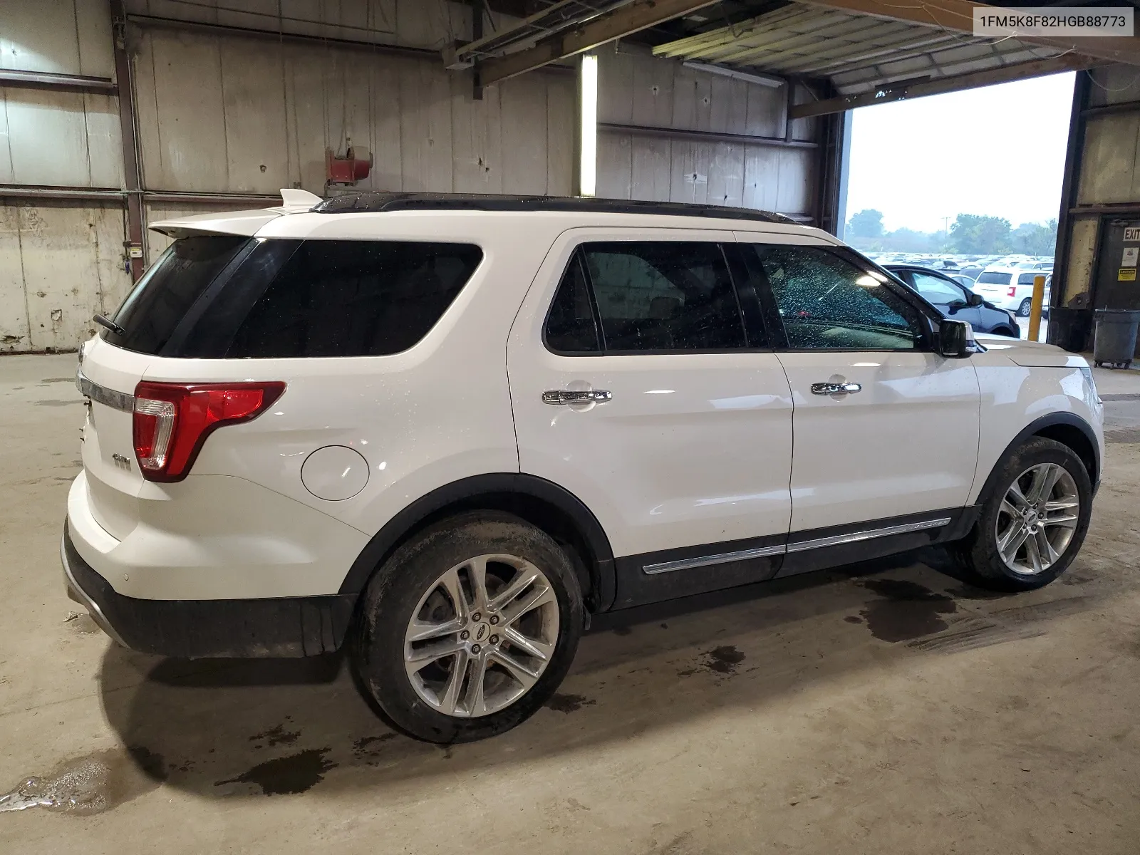 1FM5K8F82HGB88773 2017 Ford Explorer Limited