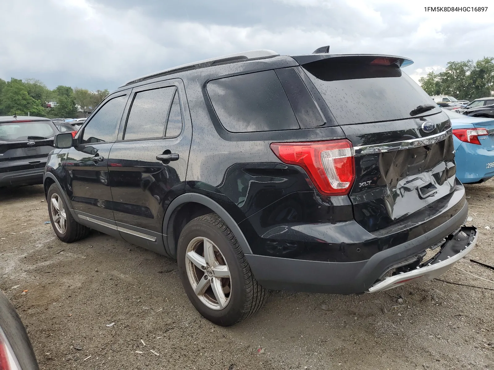 2017 Ford Explorer Xlt VIN: 1FM5K8D84HGC16897 Lot: 64260454