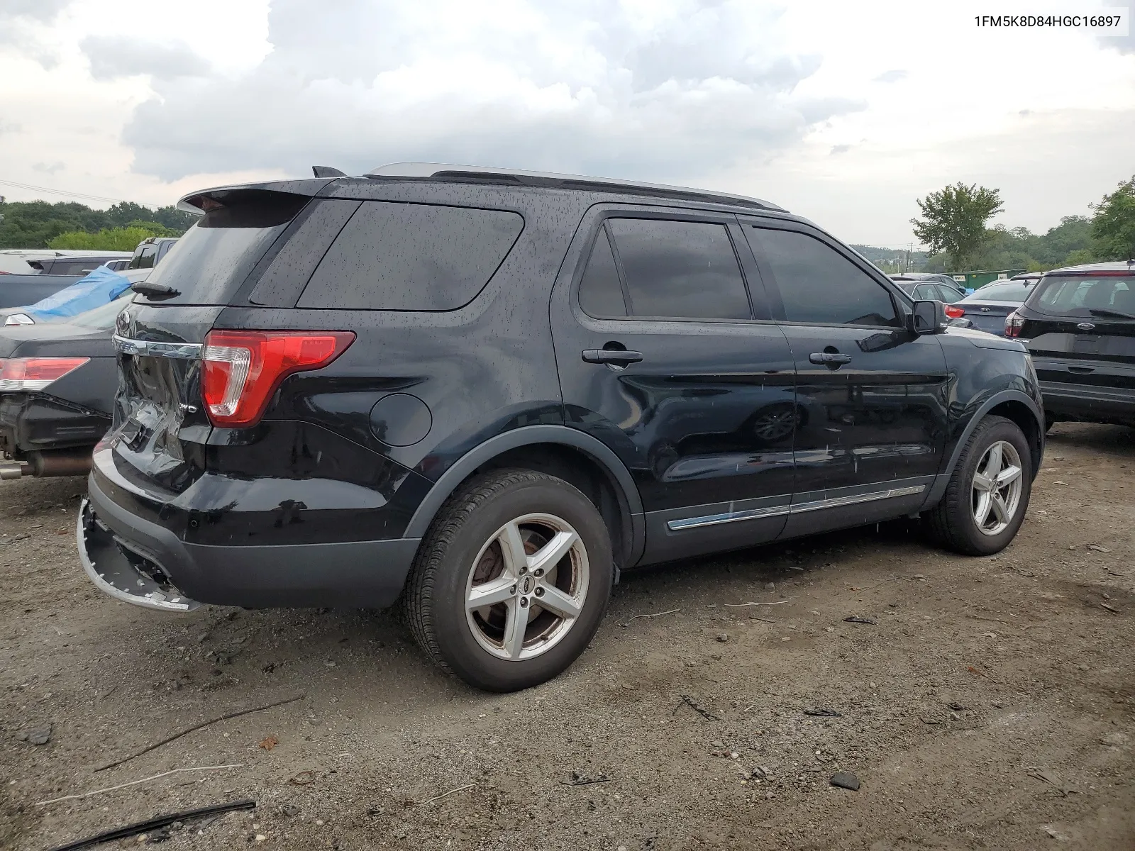 2017 Ford Explorer Xlt VIN: 1FM5K8D84HGC16897 Lot: 64260454